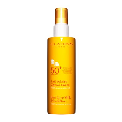 Spray Solaire Lait Securite Enfant Clarins