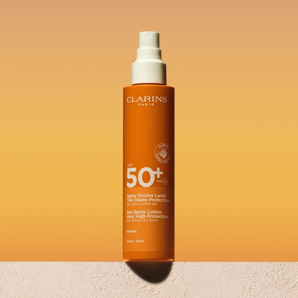 Spray Solaire Lacte Tres Haute Protection Spf50+ Clarins