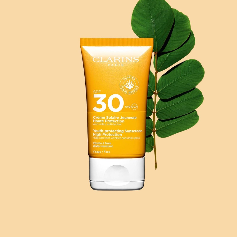 Creme Solaire Jeunesse Haute Protection Spf30 Clarins