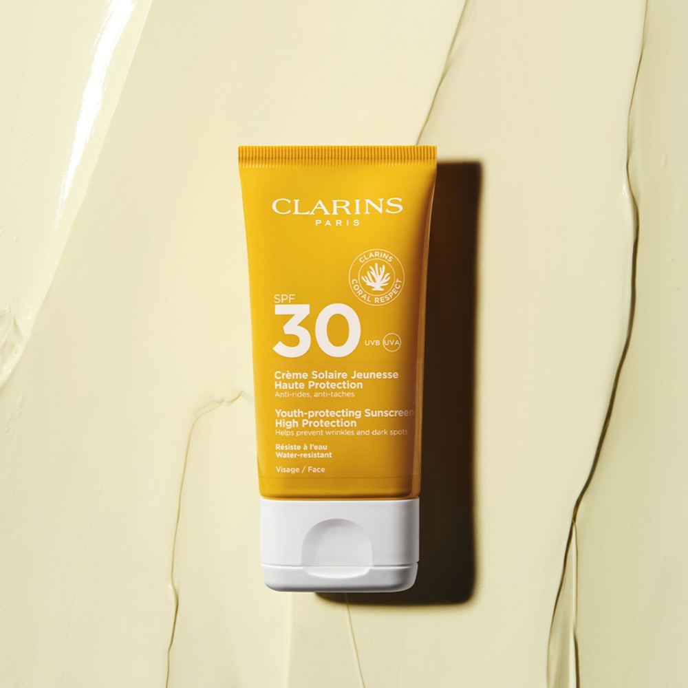 Creme Solaire Jeunesse Haute Protection Spf30 Clarins