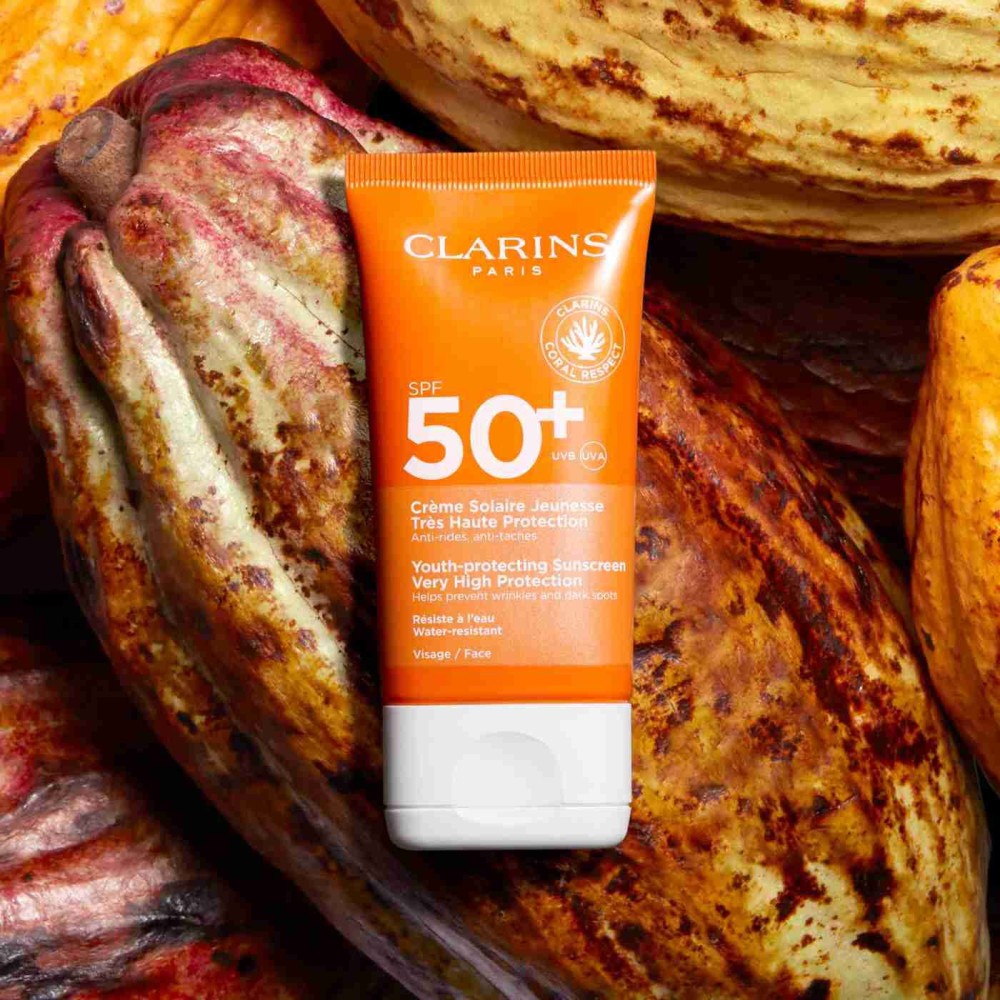 Creme Solaire Jeunesse Haute Protection Spf50 Clarins