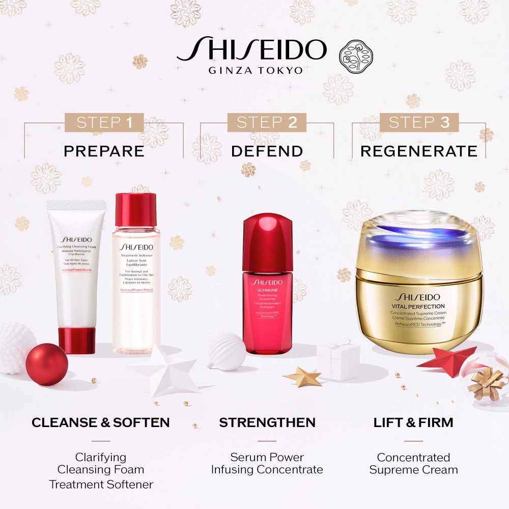 Cofanetto Vital Perfection Concentrated Supreme Cream Shiseido